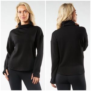 BuffBunny Black Ice Hibernation Hood Turtleneck